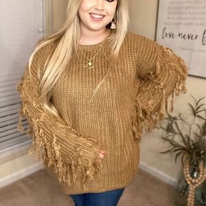 The Kimberly Fringe Sweater